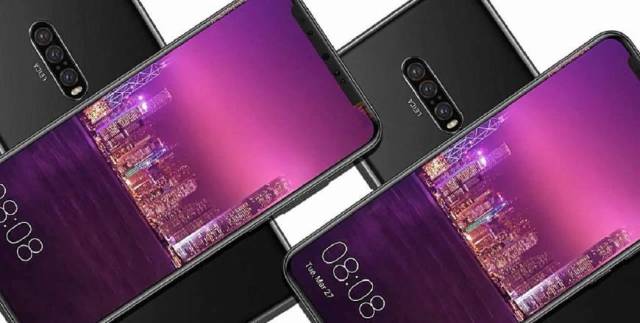 华为p30 pro概念机曝光:和iphone x真像