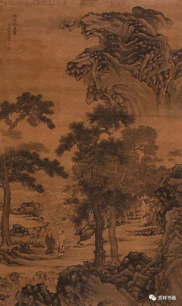 谢时臣山水画 谢时臣(1487,明代画家.字思忠,号樗仙.
