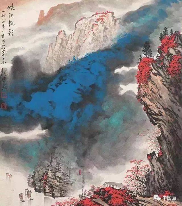 宋文治(1919-1999),现代画家.江苏太仓人.
