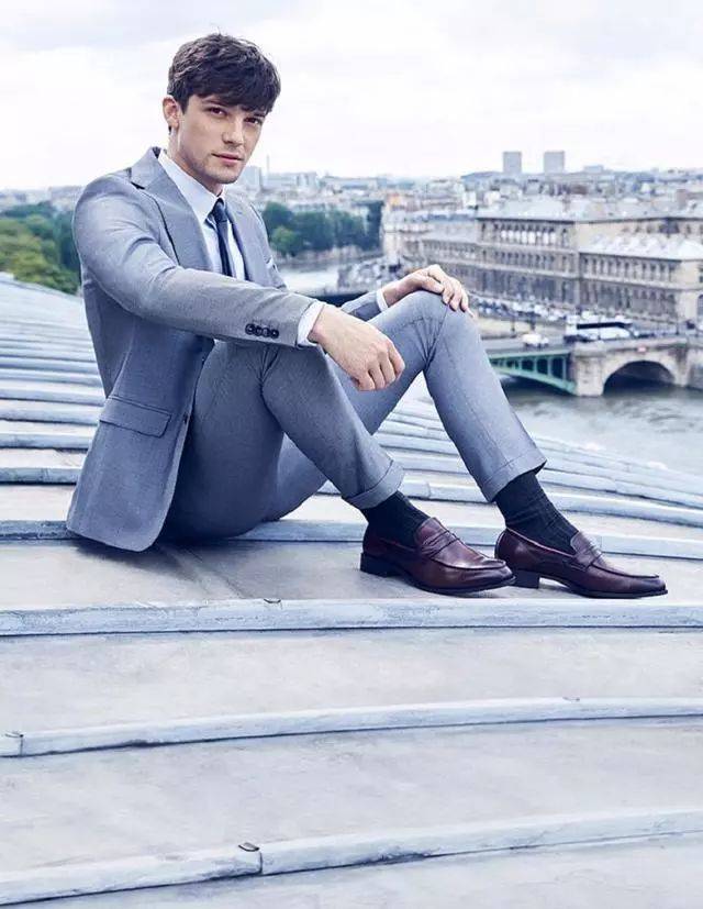 素颜照比硬照大片更加帅气的法国男模,我愿爱他几百年