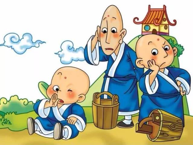 两个和尚挑水喝