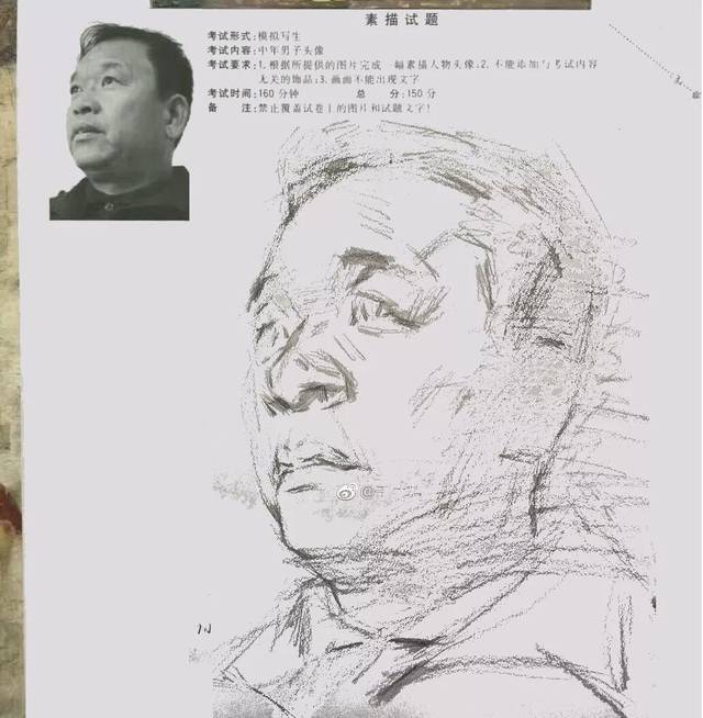 全新解读 统考素描头像考题【视频版】