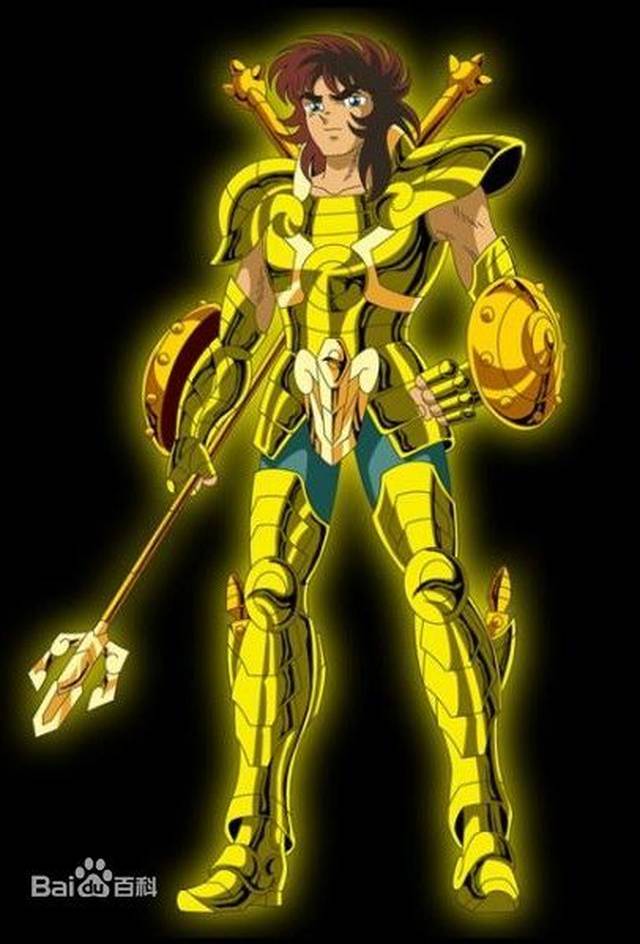 童虎守有两个黄金盾牌,攻有十件黄金武器,怎么看都不吃亏!