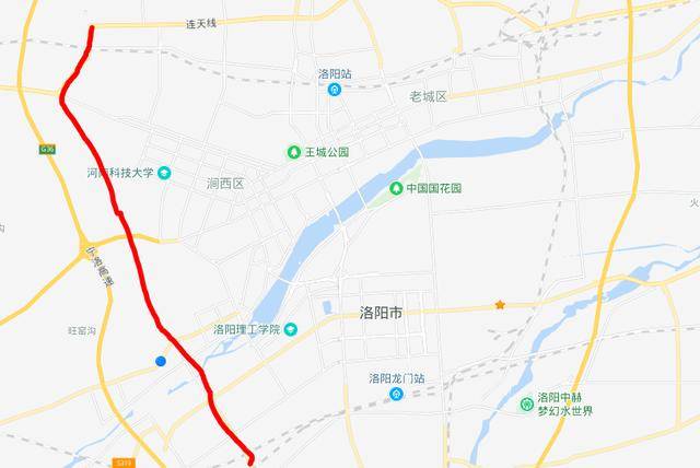 西环路:北起中州西路与老310国道环岛交会处,下穿郑卢高速至河洛路,经