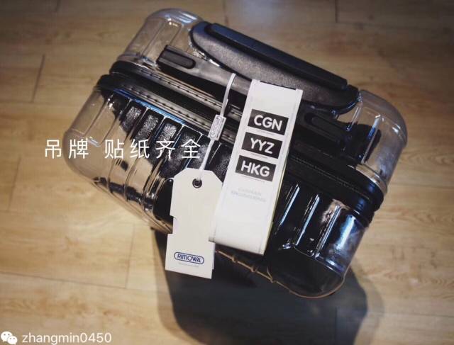 【惊喜】日默瓦offwhite透明旅行箱买,offw之炎孕转校生攻略图片