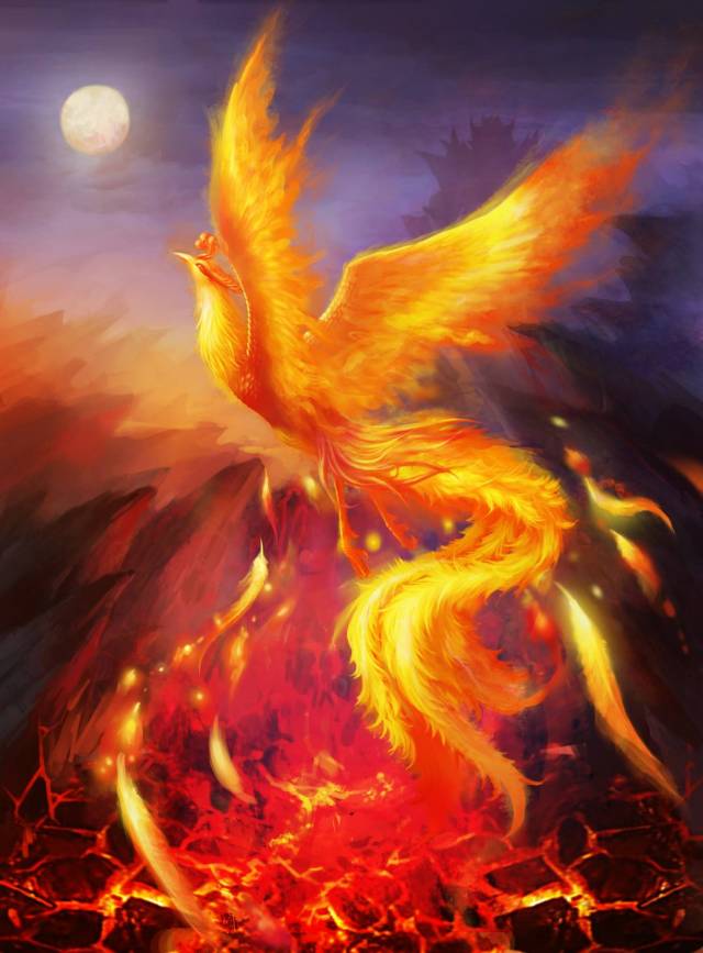 凤凰作为上古神兽,它在外形上也具备了多种动物的特征,古书记载凤凰"