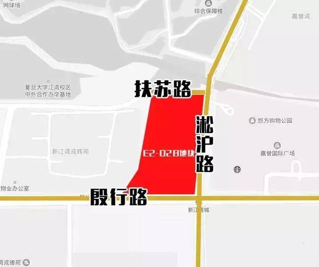 上海城投3.55亿拿杨浦区租赁住房地块