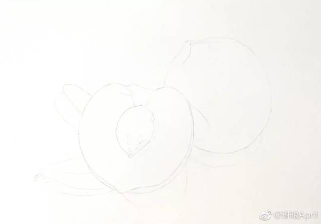 【彩铅教程】教你画鲜嫩可口的桃子