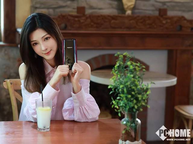 解锁画皮级美颜 oppo find x美女图集