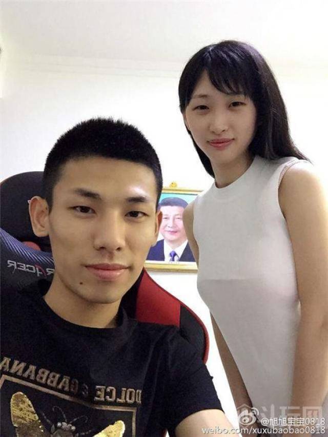 旭旭宝宝老婆真人图片 韩茜茜本人照片