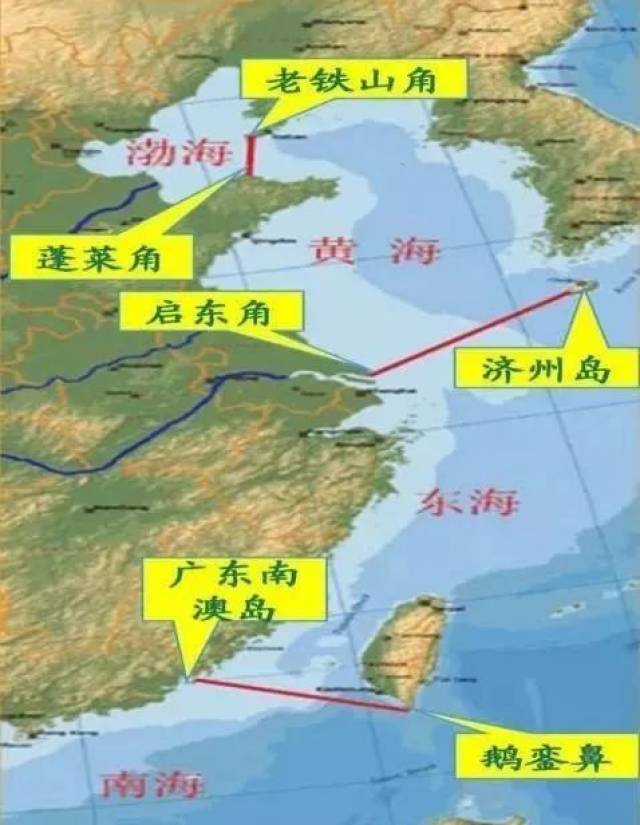 上是一张四大海域地图. 1.