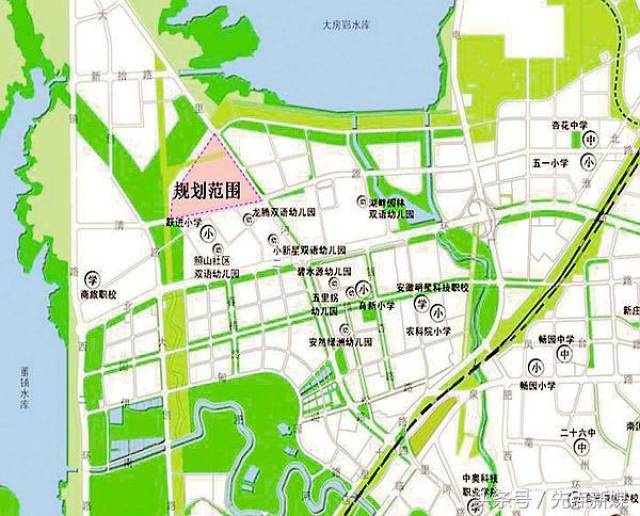 合肥四里河路龙王社区唐岗规划出炉 清源路将打通建48班小学18班幼儿