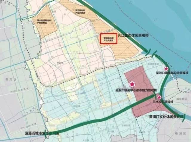 在宝山区2035总规上面,宝山钢铁的定位也很清楚.