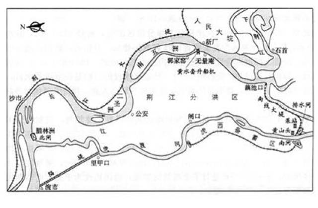 万里长江,险在荆江,新中国荆江分洪工程为两岸人民造福