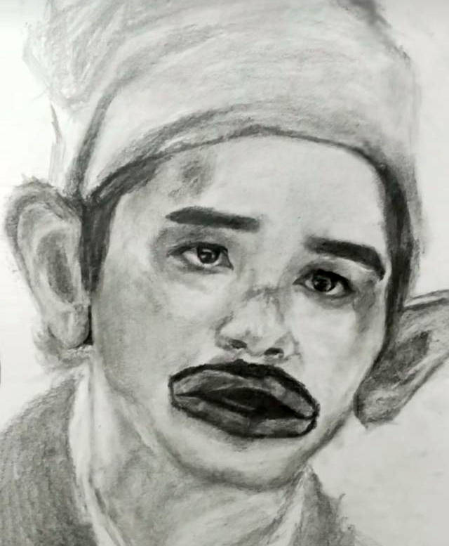 新手学素描人物有困难这几张美院老师的素描作品看了