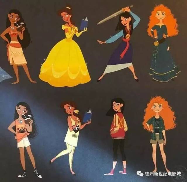 【新片资讯】迪士尼《无敌破坏王2》公主私服设计曝光