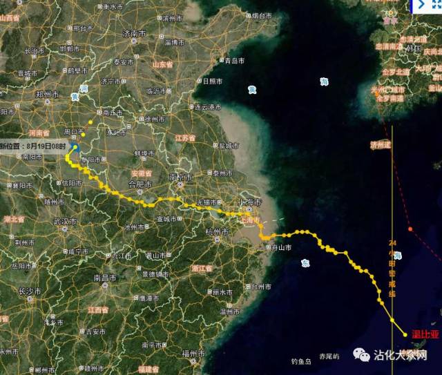 沾化辖区内最高降雨达96.8毫米,区气象局