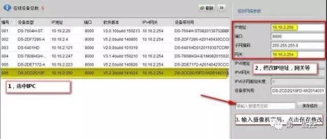 监控网络摄像机修改ip地址的三种方法