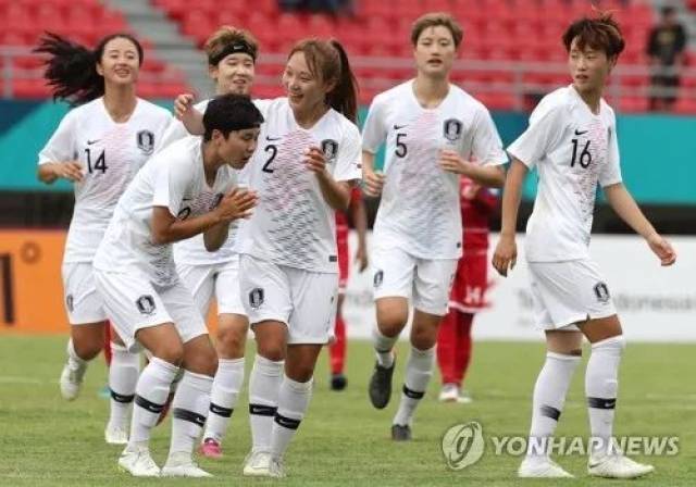 兵不血刃,韩国女足雅加达传捷报