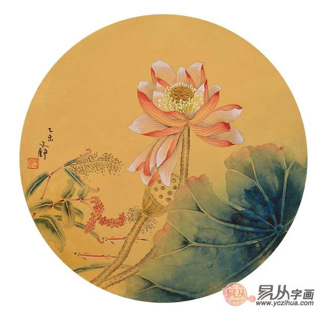"荷韵清香,花鸟言情"画家何文铮工笔小品花鸟画欣赏