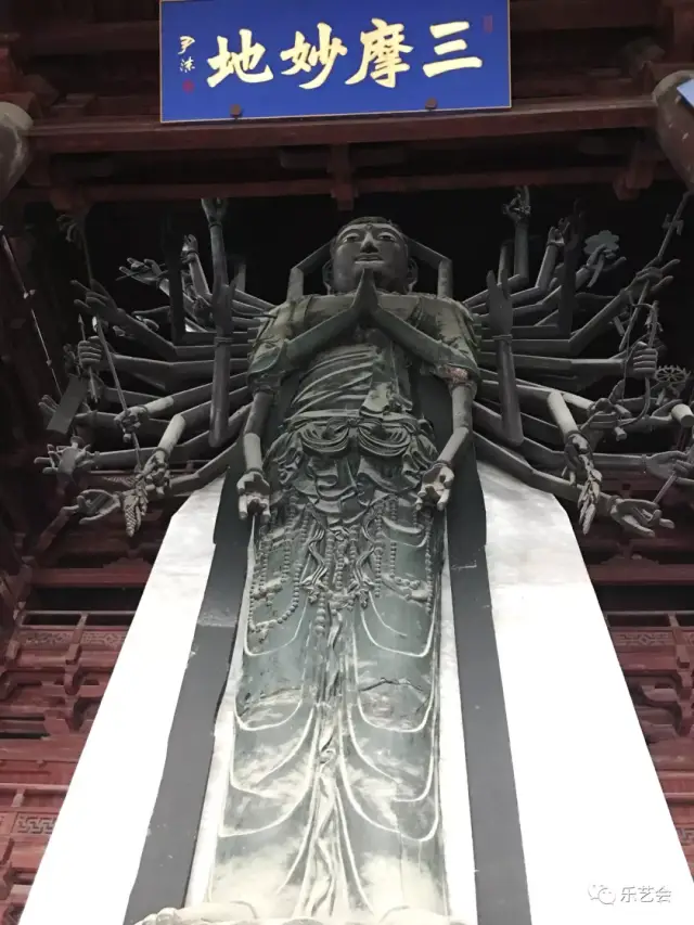 河朔名寺正定隆兴寺大佛与石雕力士:大佛分享