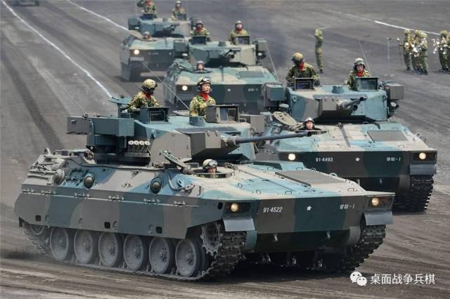 89式步兵战车火力比布莱德利还凶猛的日本铁骑士