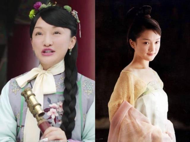有图有真相,周迅8张"拼脸"照片,变化不小