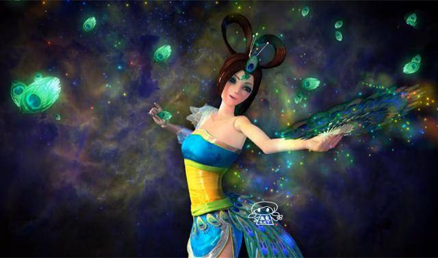 身边环绕魔法的四位叶罗丽,灵公主的彩带很给力,你认为谁最美?