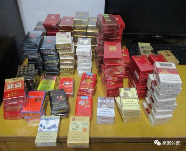 在某宾馆将6名犯罪嫌疑人全部抓获,现场搜查出大量香烟