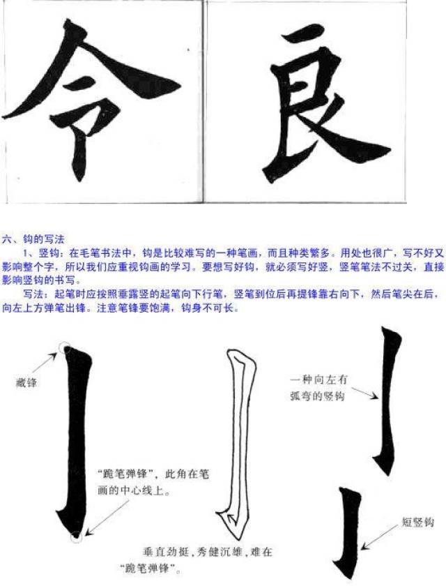 欧阳询楷书教学基本笔画完整版,欧阳询书法教程,欧阳询楷书入门教程