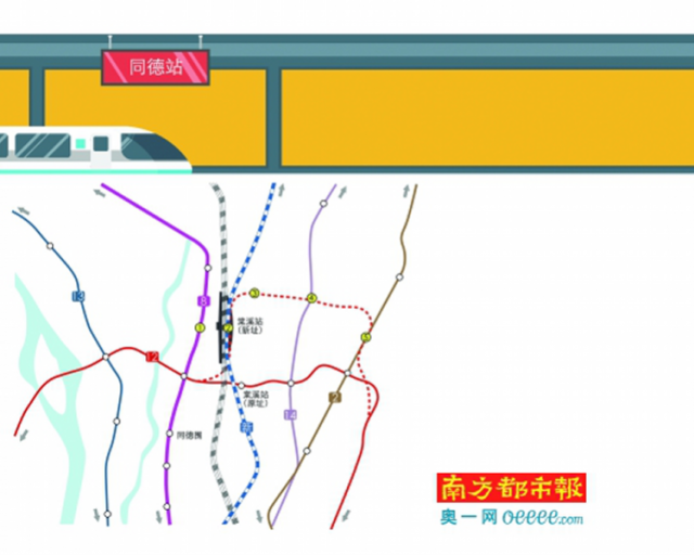 广州同德围再突"围"!地铁8号线明年开通,棠溪火车站今年动工