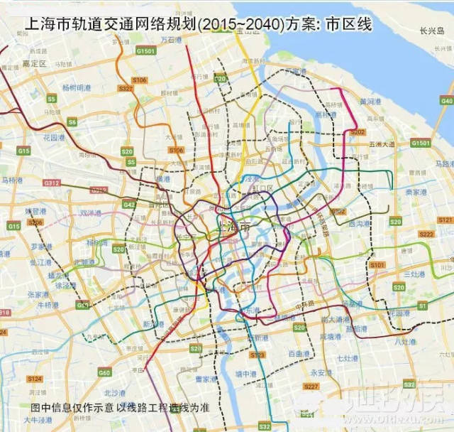 (图片来源于地铁族) 上海至2035年则有3个5线换乘站,分别是路