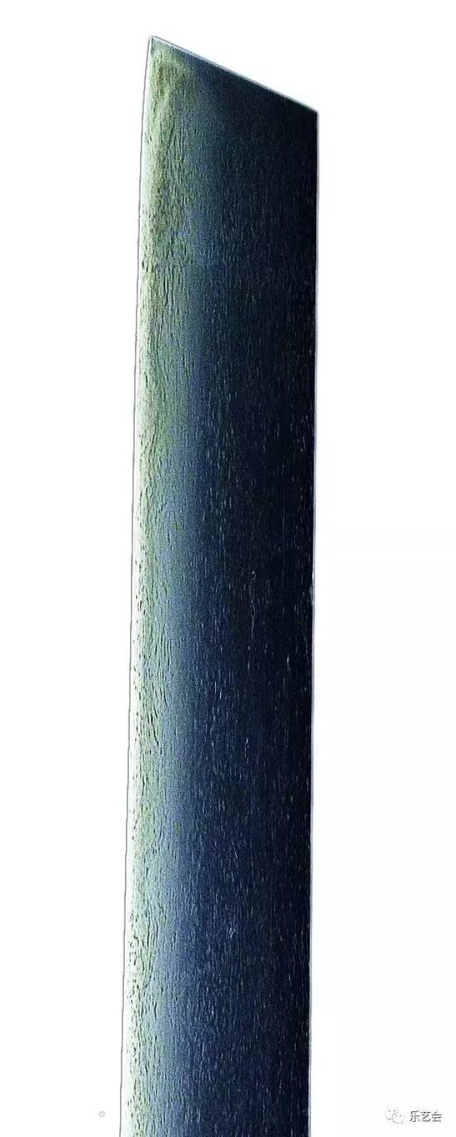 元 银装丝卷漆鞘凌霄花雕玉柄刀子