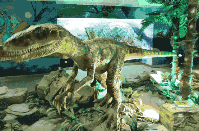 360度全息梦幻影像, 观看亿万年前恐龙生活的模样