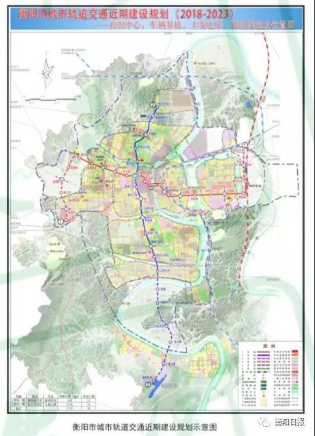 最新进度!衡阳市城市轨道交通线2018年底开工,看看都过哪里.