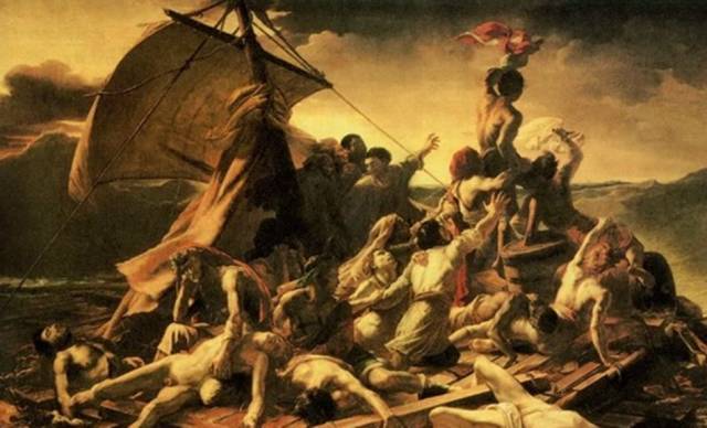 席里柯《梅杜萨之筏—该死的船长!