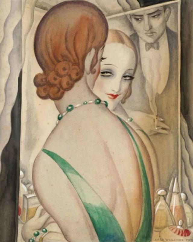 冲破世俗,丹麦女画家与她的变性丈夫女模特