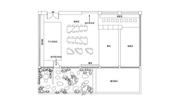 梦想教室平面图