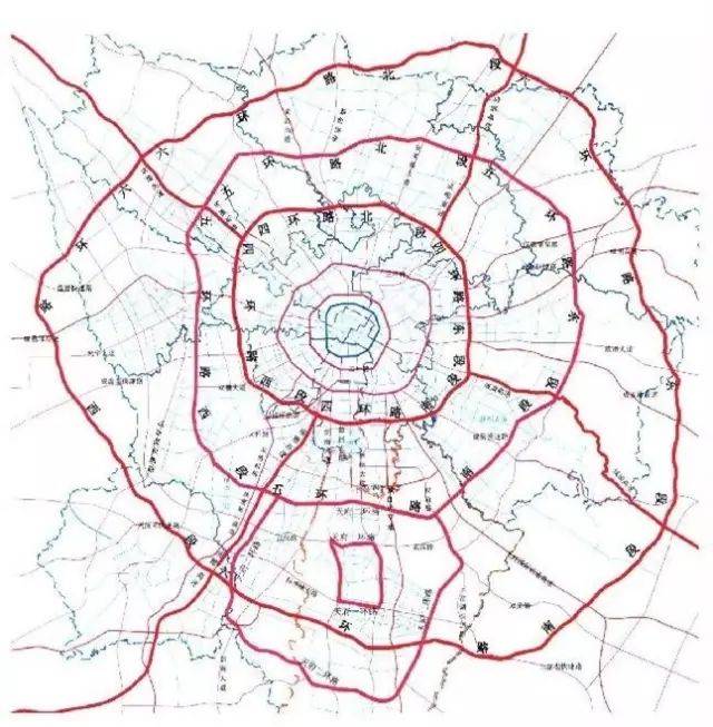 最新版《成都市六环地图》发行啦,找找你的那一环?