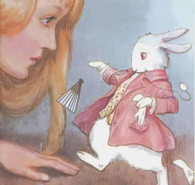 绘本|《爱丽丝漫游奇境记》 —— 1.掉进兔子洞