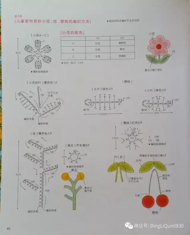 【钩编图解】20款多彩钩针编织小物(中文收藏版)