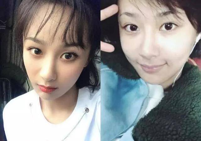 女星们的素颜照,杨紫差别不大,范冰冰秒变路人,王鸥才