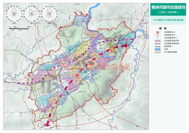 赣州市城市总体规划(2017-2035年)出炉!