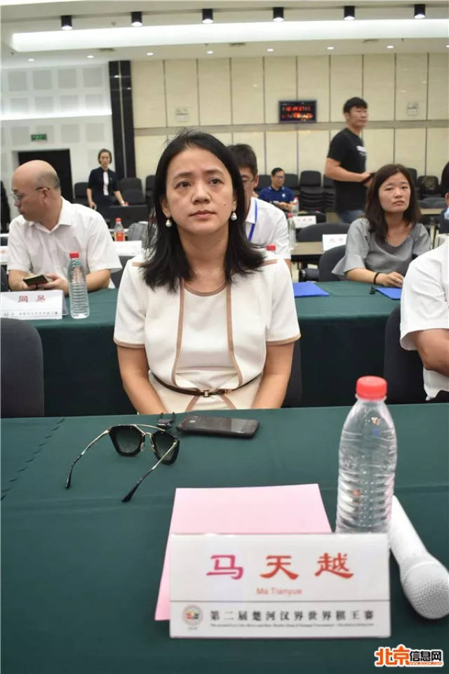 中国棋院杭州分院棋牌管理处副处长马天越.