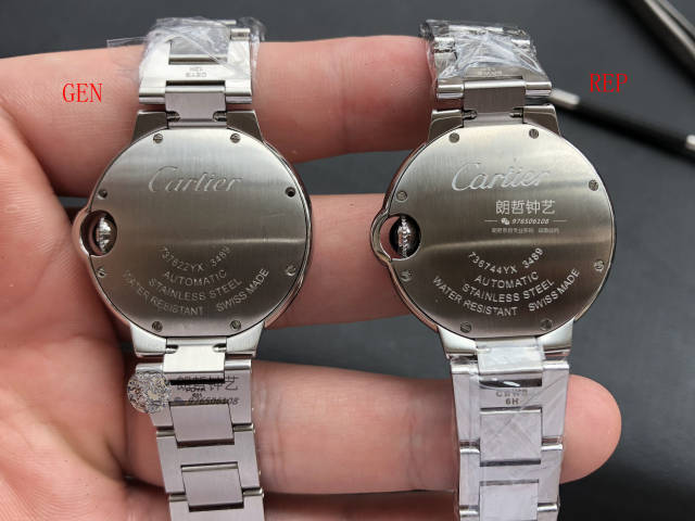 AF卡地亚蓝气球真假对比,真芯实意,缔造副本腕