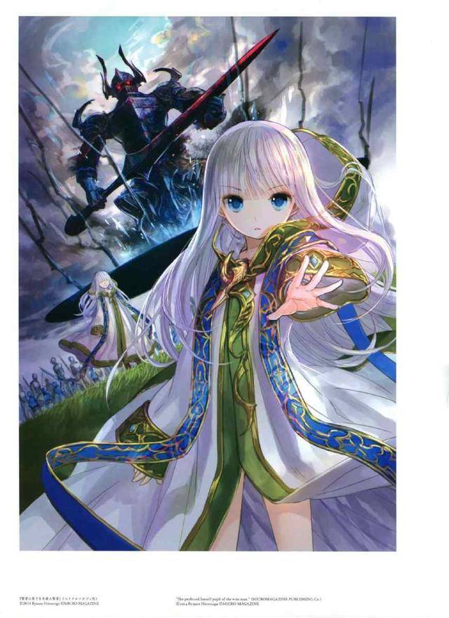 二次元美图壁纸系列——极彩世界里的幻想少女-动漫