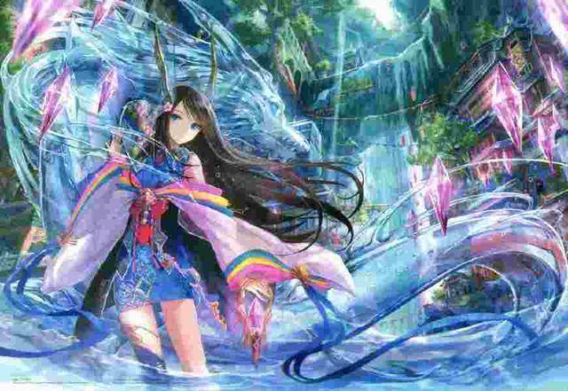 二次元美图壁纸系列——极彩世界里的幻想少女-动漫