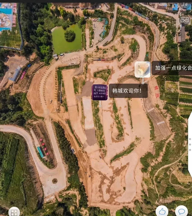 第一,这里有中国最美的越野场地赛道,因地制宜,设计独具匠心,坡道和
