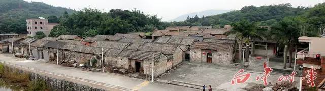 钟落潭坐落着多个古村落, 白云十景之一的曾氏大宗祠, 就位于该镇龙岗