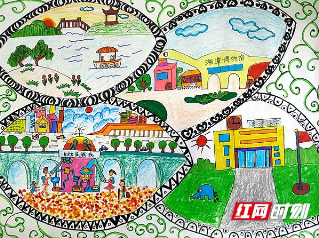 "改革开放40周年 筑梦湘潭之画放40年"优秀作品(中)